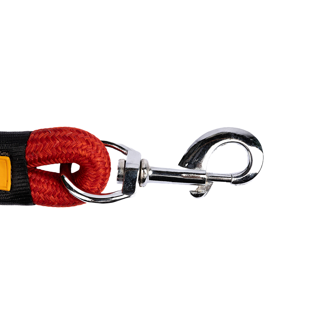 Rope Leash Tangy Red